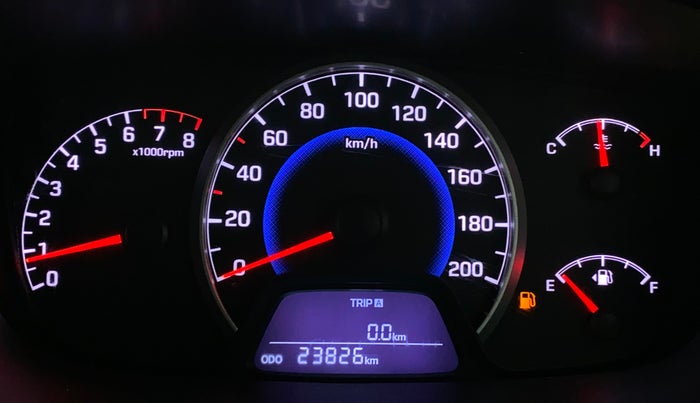 2016 Hyundai Grand i10 ASTA 1.2 KAPPA VTVT, Petrol, Manual, 23,894 km, Odometer Image