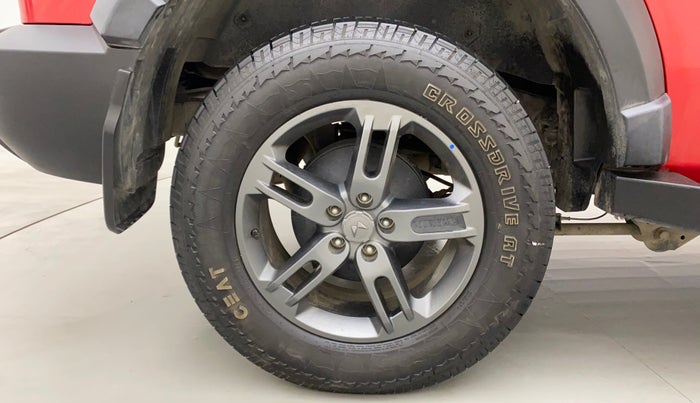 2023 Mahindra Thar LX P 2WD AT HT, Petrol, Automatic, 23,896 km, Right Rear Wheel