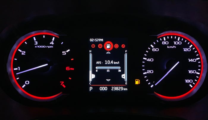 2023 Mahindra Thar LX P 2WD AT HT, Petrol, Automatic, 23,896 km, Odometer Image