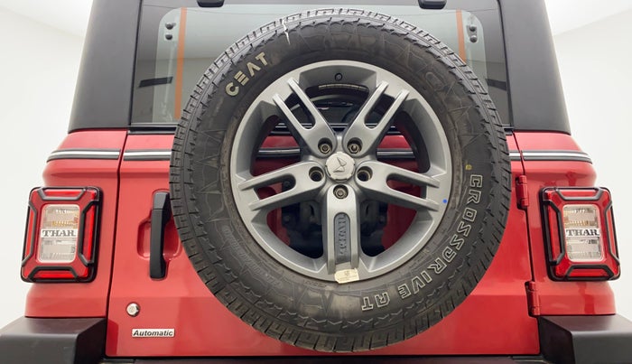 2023 Mahindra Thar LX P 2WD AT HT, Petrol, Automatic, 23,896 km, Spare Tyre