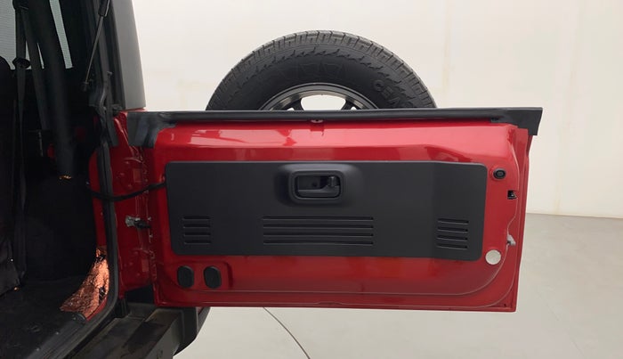 2023 Mahindra Thar LX P 2WD AT HT, Petrol, Automatic, 23,896 km, Boot Door Open