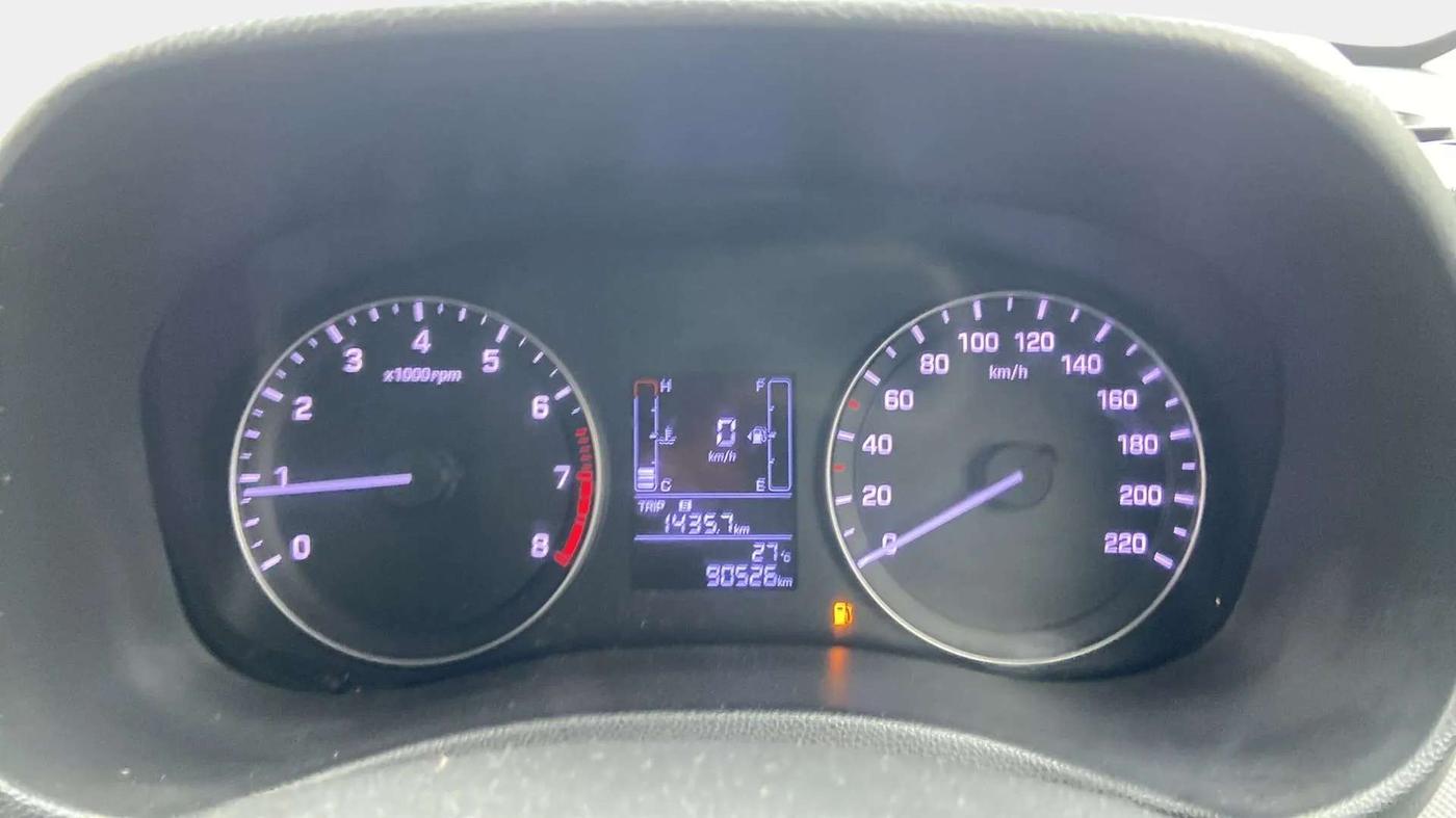 2017 Hyundai Creta SX PLUS 1.6 PETROL DUAL TONE, Petrol, Manual, 90,522 km, Odometer Image
