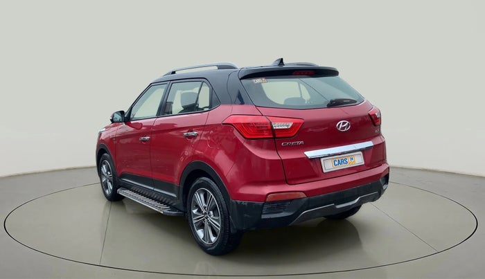 2017 Hyundai Creta SX PLUS 1.6 PETROL DUAL TONE, Petrol, Manual, 90,522 km, Left Back Diagonal