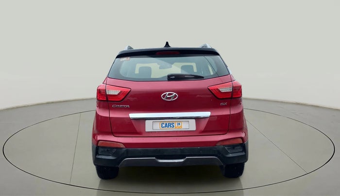 2017 Hyundai Creta SX PLUS 1.6 PETROL DUAL TONE, Petrol, Manual, 90,522 km, Back/Rear