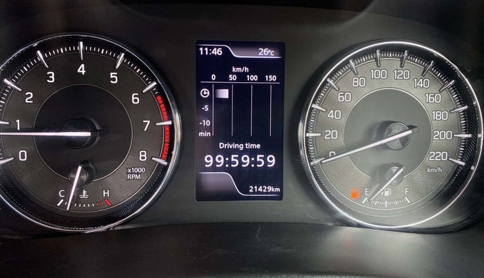 2022 Maruti Baleno ALPHA PETROL 1.2, Petrol, Manual, 21,444 km, Odometer Image