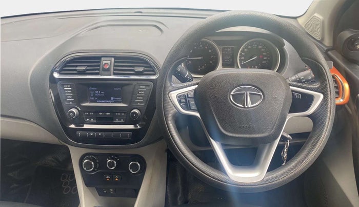 2017 Tata Tiago XZA PETROL, Petrol, Automatic, 43,688 km, Steering Wheel Close Up