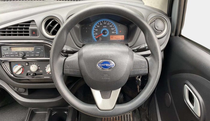 2019 Datsun Redi Go S 1.0 AMT, Petrol, Automatic, 17,543 km, Steering Wheel Close Up