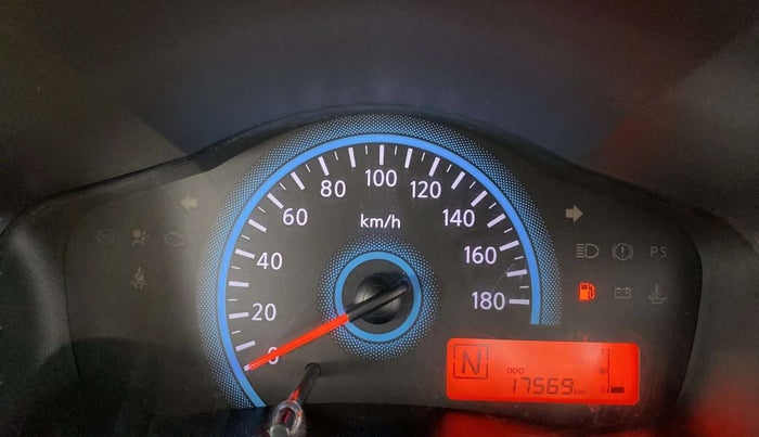 2019 Datsun Redi Go S 1.0 AMT, Petrol, Automatic, 17,543 km, Odometer Image