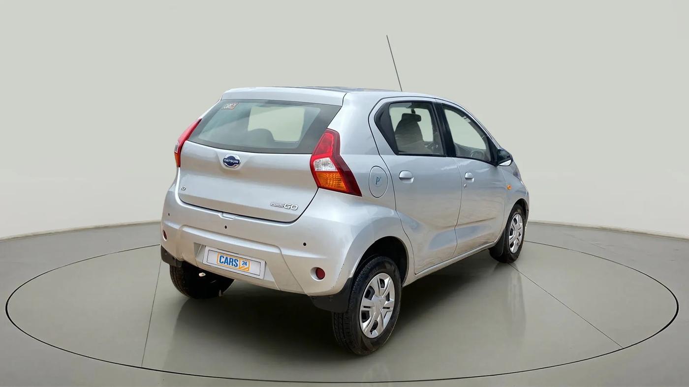 2019 Datsun Redi Go S 1.0 AMT, Petrol, Automatic, 17,543 km, Right Back Diagonal