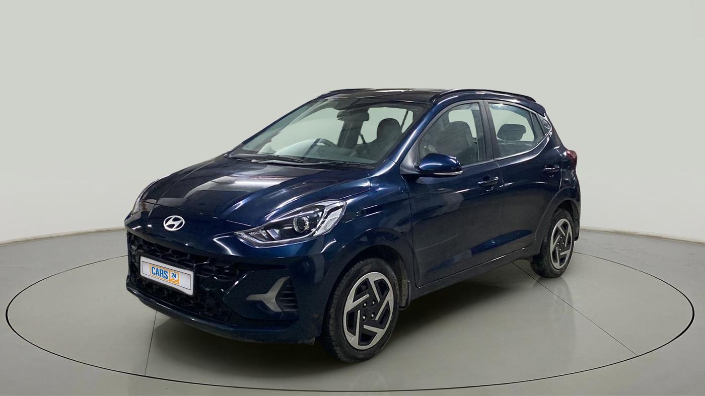 2023 Hyundai GRAND I10 NIOS SPORTZ AMT 1.2 KAPPA VTVT, Petrol, Automatic, 3,754 km, Left Front Diagonal