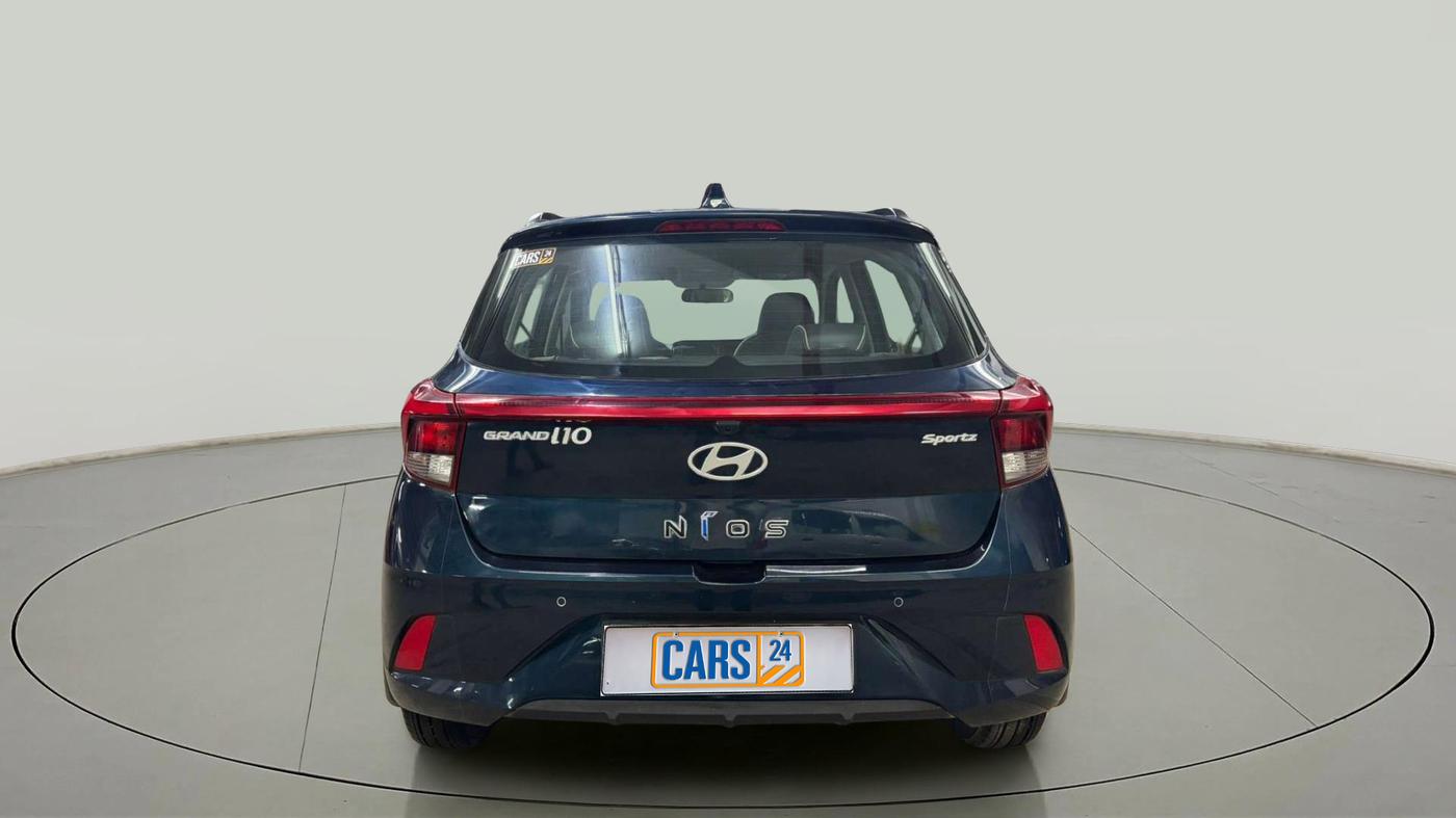 2023 Hyundai GRAND I10 NIOS SPORTZ AMT 1.2 KAPPA VTVT, Petrol, Automatic, 3,754 km, Back/Rear