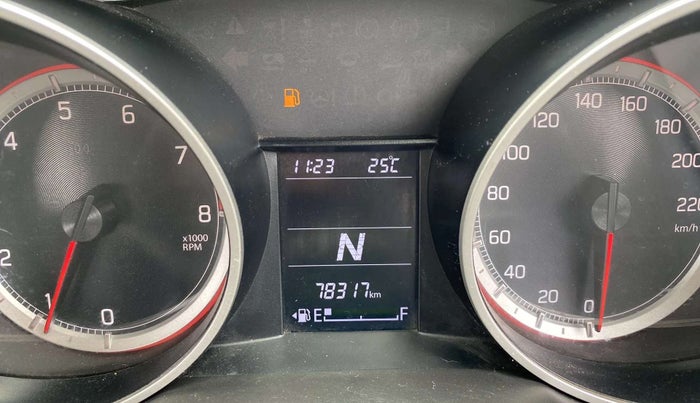 2019 Maruti Swift VXI AMT, Petrol, Automatic, 78,405 km, Odometer Image