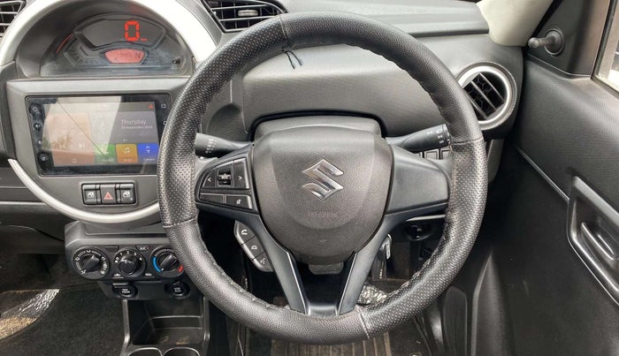 2019 Maruti S PRESSO VXI PLUS AMT, Petrol, Automatic, 9,459 km, Steering Wheel Close Up