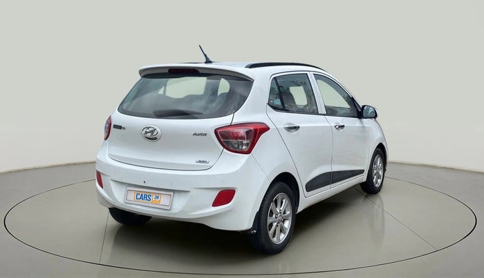 2014 Hyundai Grand i10 ASTA AT 1.2 KAPPA VTVT, Petrol, Automatic, 66,254 km, Right Back Diagonal