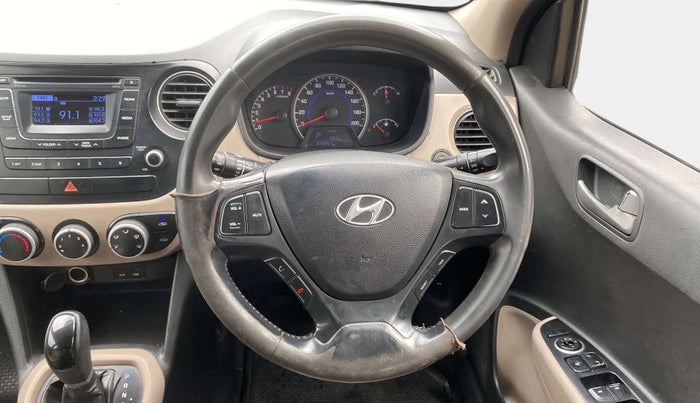 2014 Hyundai Grand i10 ASTA AT 1.2 KAPPA VTVT, Petrol, Automatic, 66,254 km, Steering Wheel Close Up