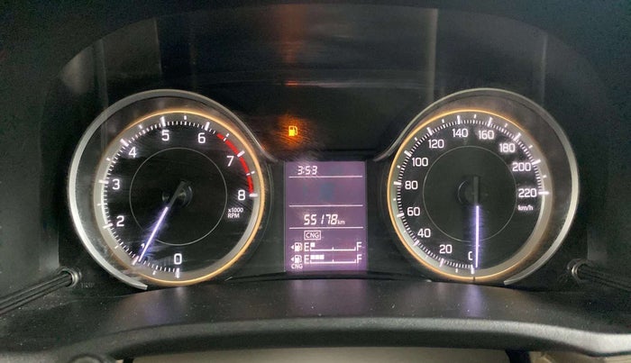 2022 Maruti Ertiga VXI CNG, CNG, Manual, 55,161 km, Odometer Image