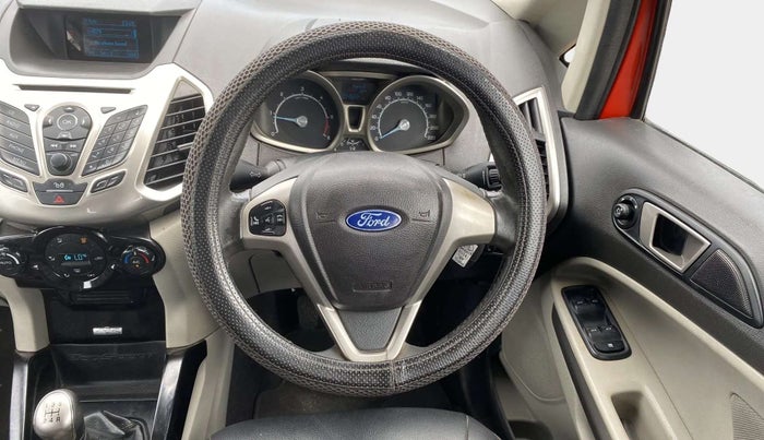 2014 Ford Ecosport TITANIUM 1.5L DIESEL, Diesel, Manual, 94,496 km, Steering Wheel Close Up