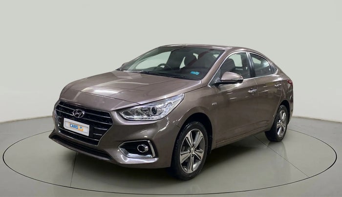 2018 Hyundai Verna 1.6 VTVT SX (O) AT, Petrol, Automatic, 50,471 km, Left Front Diagonal