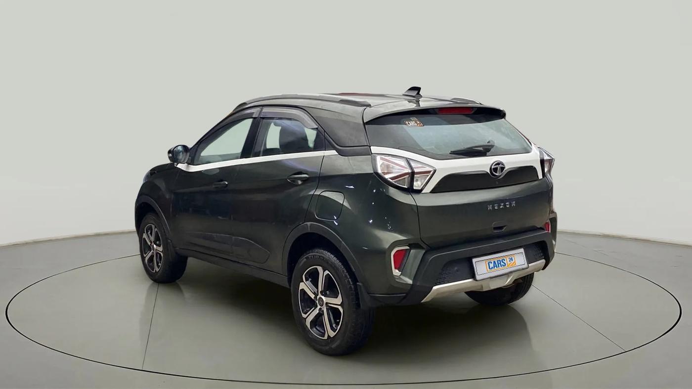 2022 Tata NEXON XZA PLUS PETROL, Petrol, Automatic, 27,997 km, Left Back Diagonal