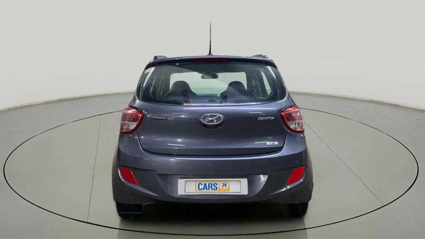 2016 Hyundai Grand i10 SPORTZ 1.2 KAPPA VTVT, Petrol, Manual, 49,907 km, Back/Rear