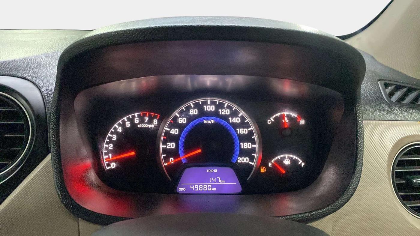 2016 Hyundai Grand i10 SPORTZ 1.2 KAPPA VTVT, Petrol, Manual, 49,907 km, Odometer Image