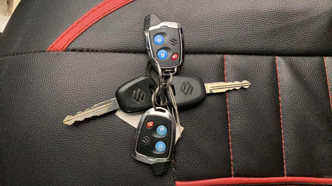 2018 Maruti Wagon R 1.0 LXI CNG, CNG, Manual, 28,466 km, Key Close Up