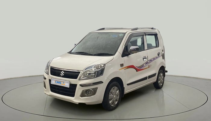 2018 Maruti Wagon R 1.0 LXI CNG, CNG, Manual, 28,466 km, Left Front Diagonal