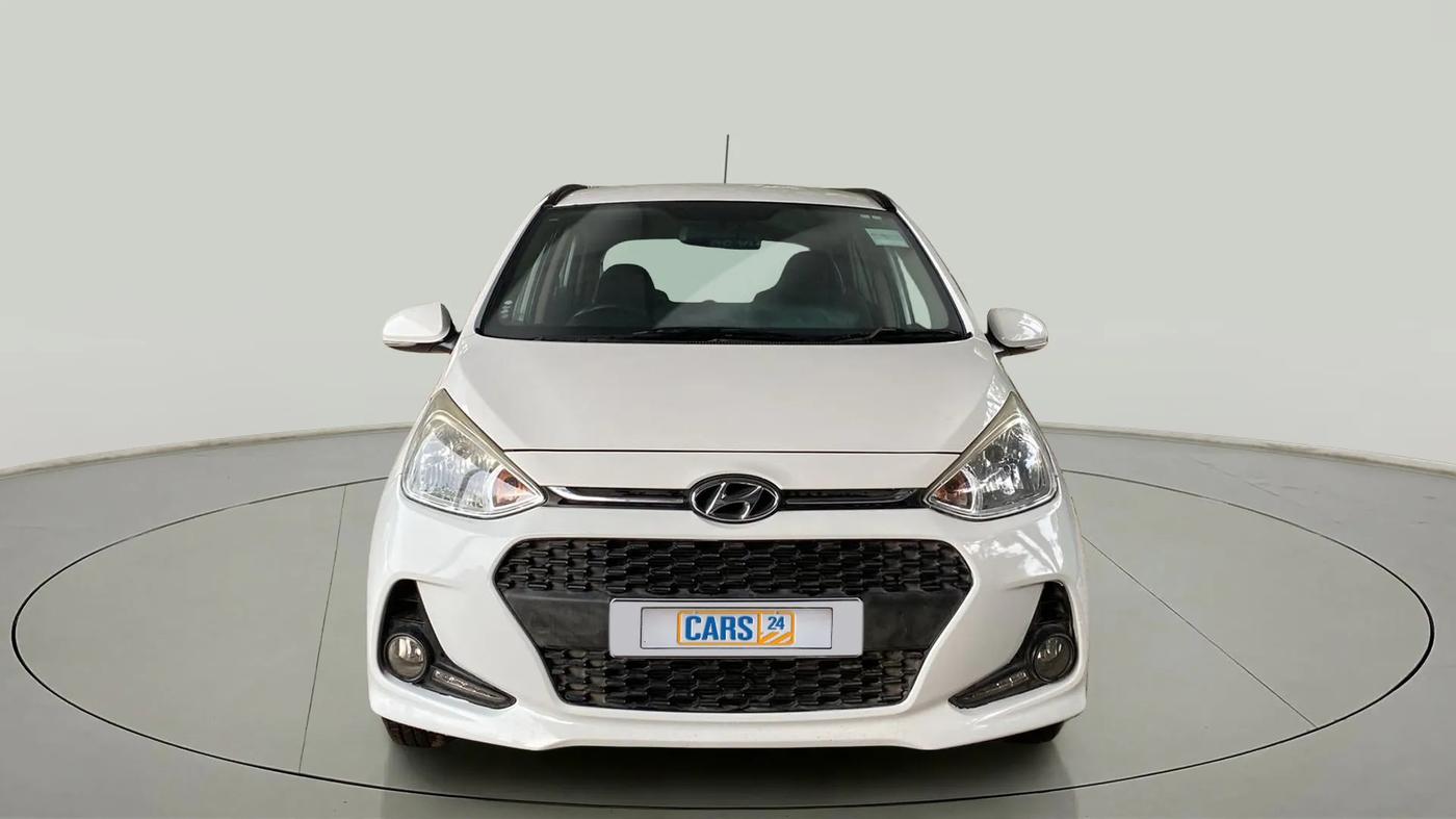 2017 Hyundai Grand i10 SPORTZ (O) AT 1.2 KAPPA VTVT, Petrol, Automatic, 38,639 km, Front