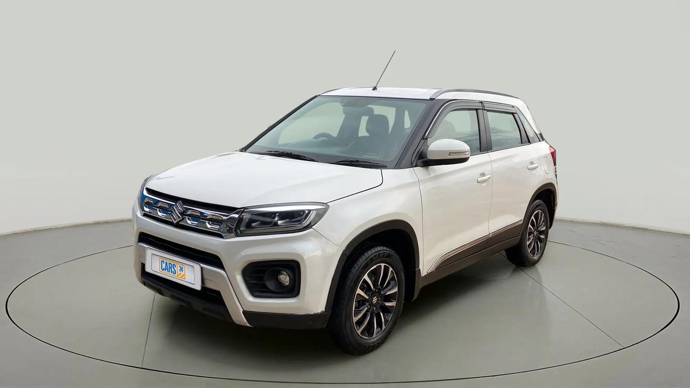 2020 Maruti Vitara Brezza ZXI AT SHVS, Petrol, Automatic, 61,121 km, Left Front Diagonal