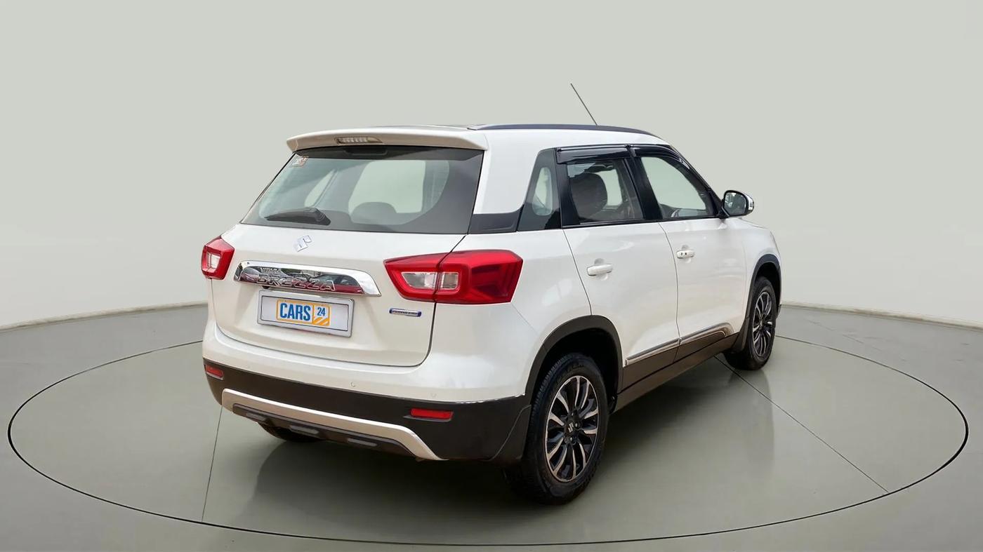2020 Maruti Vitara Brezza ZXI AT SHVS, Petrol, Automatic, 61,121 km, Right Back Diagonal