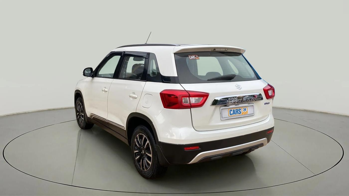 2020 Maruti Vitara Brezza ZXI AT SHVS, Petrol, Automatic, 61,121 km, Left Back Diagonal