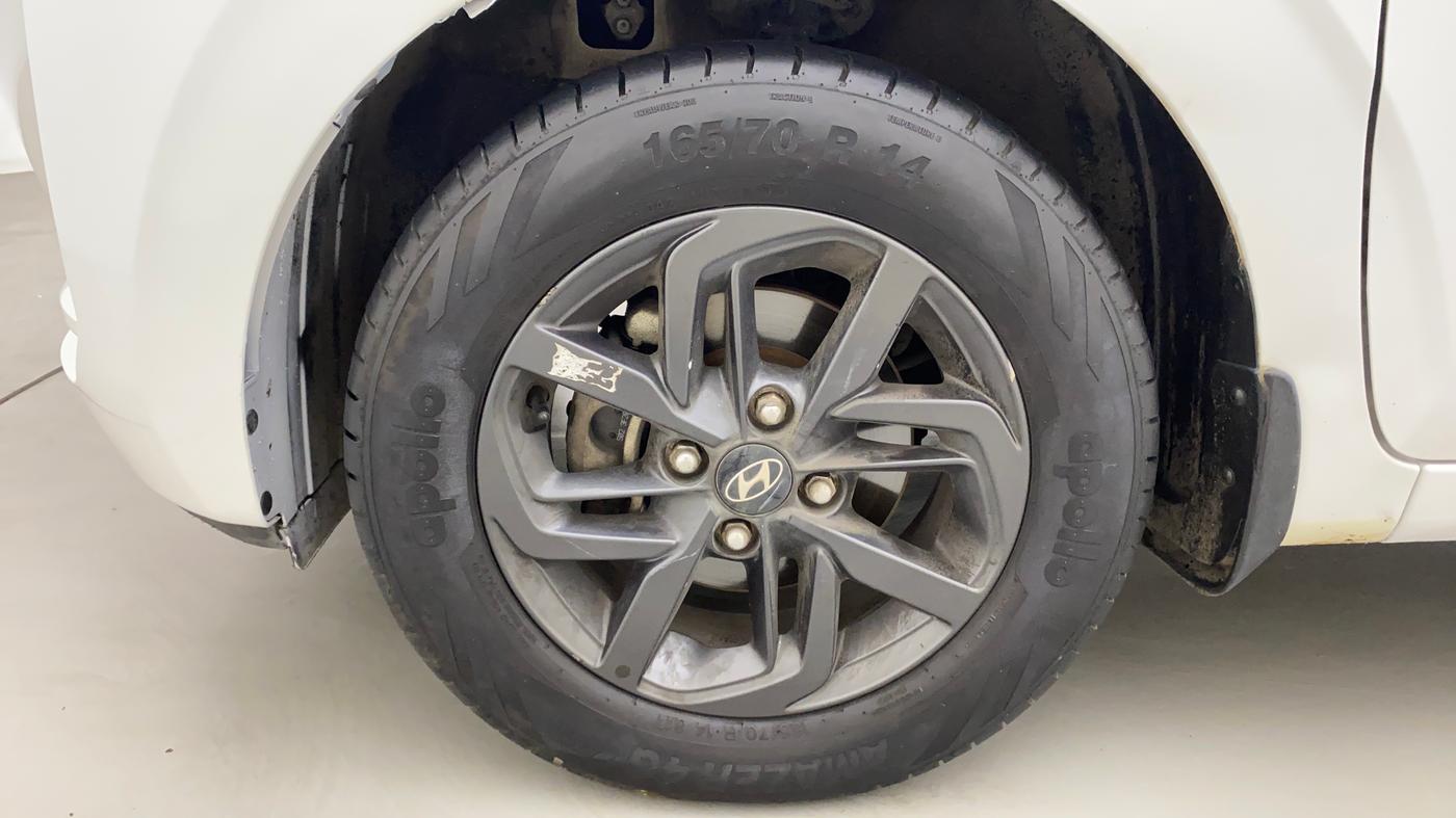 2021 Hyundai GRAND I10 NIOS SPORTZ AMT 1.2 KAPPA VTVT, Petrol, Automatic, 52,848 km, Left Front Wheel