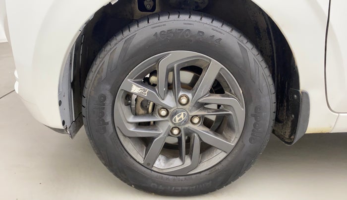 2021 Hyundai GRAND I10 NIOS SPORTZ AMT 1.2 KAPPA VTVT, Petrol, Automatic, 52,848 km, Left Front Wheel