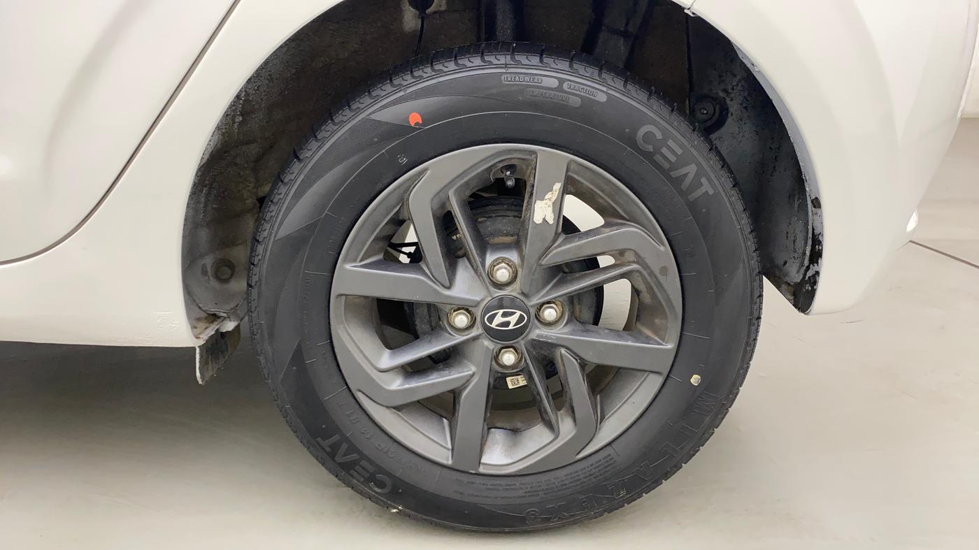 2021 Hyundai GRAND I10 NIOS SPORTZ AMT 1.2 KAPPA VTVT, Petrol, Automatic, 52,848 km, Left Rear Wheel