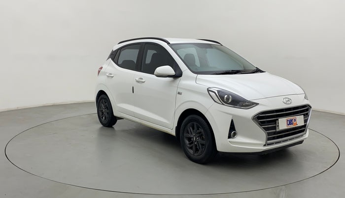 2021 Hyundai GRAND I10 NIOS SPORTZ AMT 1.2 KAPPA VTVT, Petrol, Automatic, 52,848 km, Right Front Diagonal