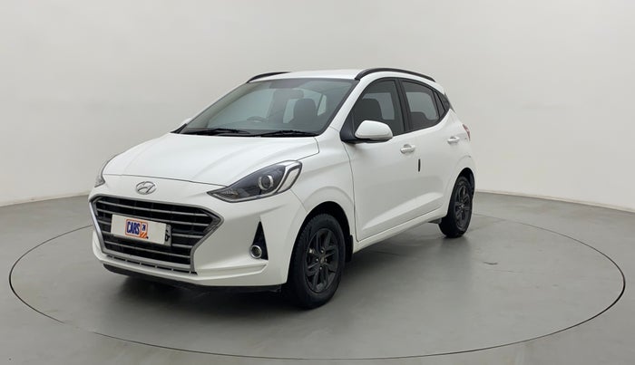 2021 Hyundai GRAND I10 NIOS SPORTZ AMT 1.2 KAPPA VTVT, Petrol, Automatic, 52,848 km, Left Front Diagonal