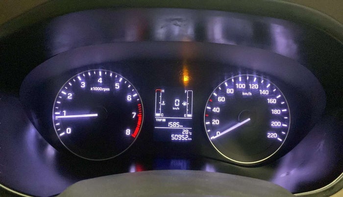 2016 Hyundai Elite i20 SPORTZ 1.2, Petrol, Manual, 50,889 km, Odometer Image