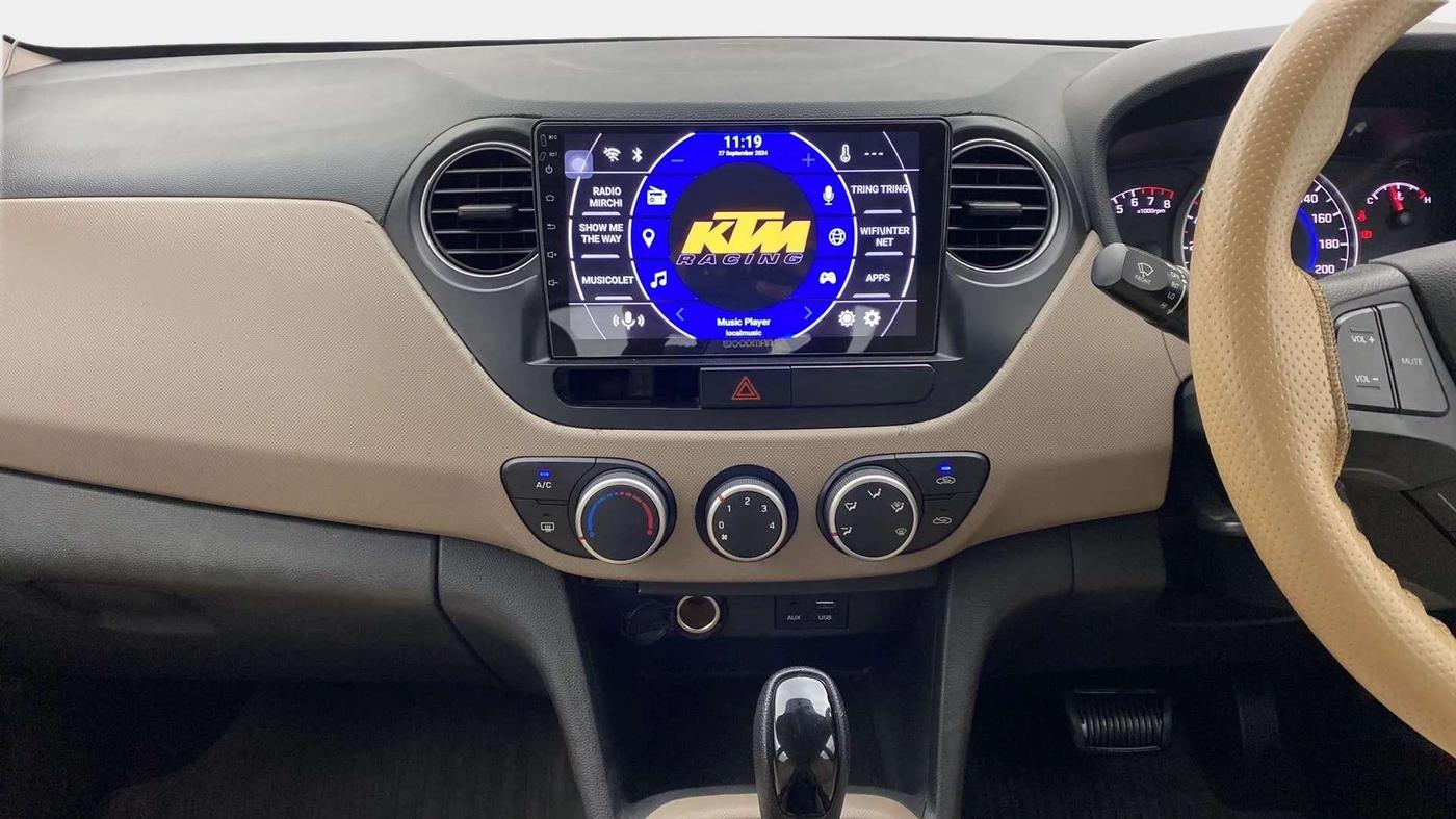 2018 Hyundai Grand i10 SPORTZ AT 1.2 KAPPA VTVT, Petrol, Automatic, 32,094 km, Air Conditioner