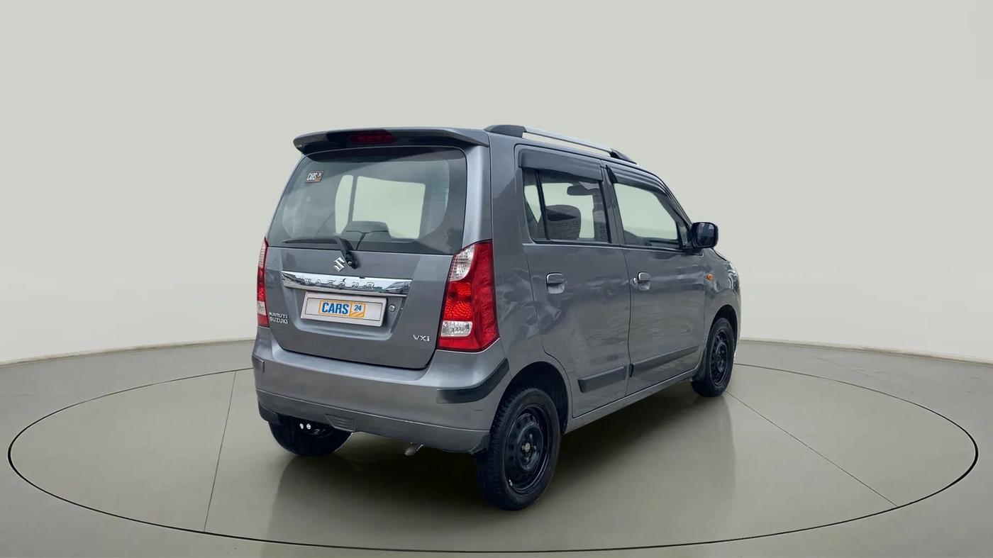 2017 Maruti Wagon R 1.0 VXI, Petrol, Manual, 82,958 km, Right Back Diagonal