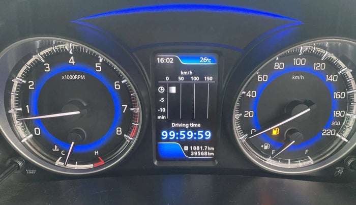 2016 Maruti Baleno ZETA PETROL 1.2, Petrol, Manual, 39,594 km, Odometer Image