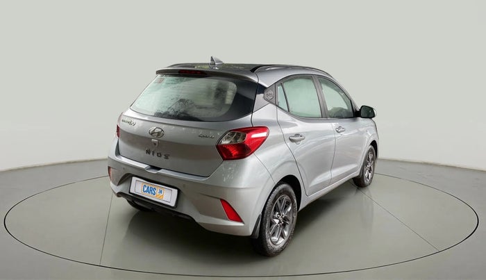 2021 Hyundai GRAND I10 NIOS SPORTZ AMT 1.2 KAPPA VTVT, Petrol, Automatic, 21,217 km, Right Back Diagonal