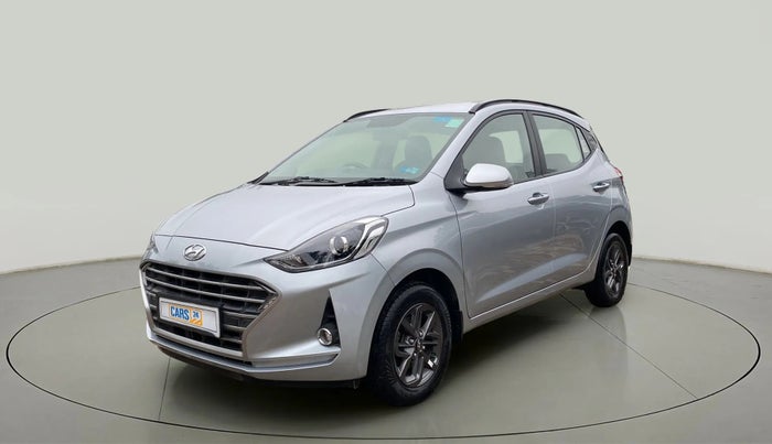 2021 Hyundai GRAND I10 NIOS SPORTZ AMT 1.2 KAPPA VTVT, Petrol, Automatic, 21,217 km, Left Front Diagonal