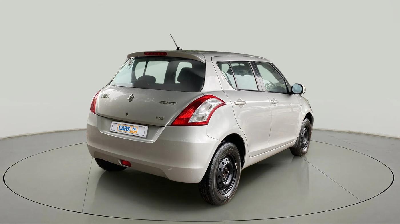 2013 Maruti Swift VXI, Petrol, Manual, 61,991 km, Right Back Diagonal