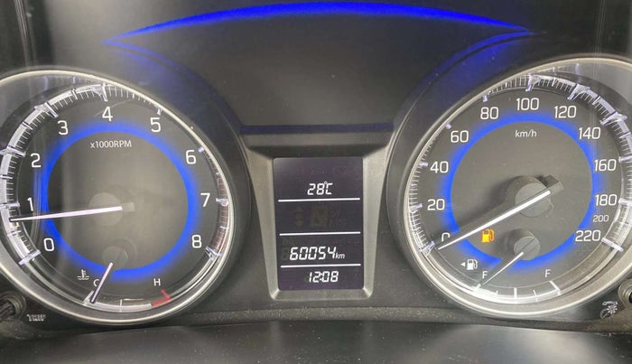 2018 Maruti Baleno DELTA PETROL 1.2, Petrol, Manual, 60,070 km, Odometer Image