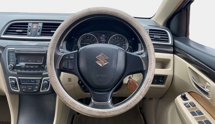 2015 Maruti Ciaz VXI+, Petrol, Manual, 53,996 km, Steering Wheel Close Up