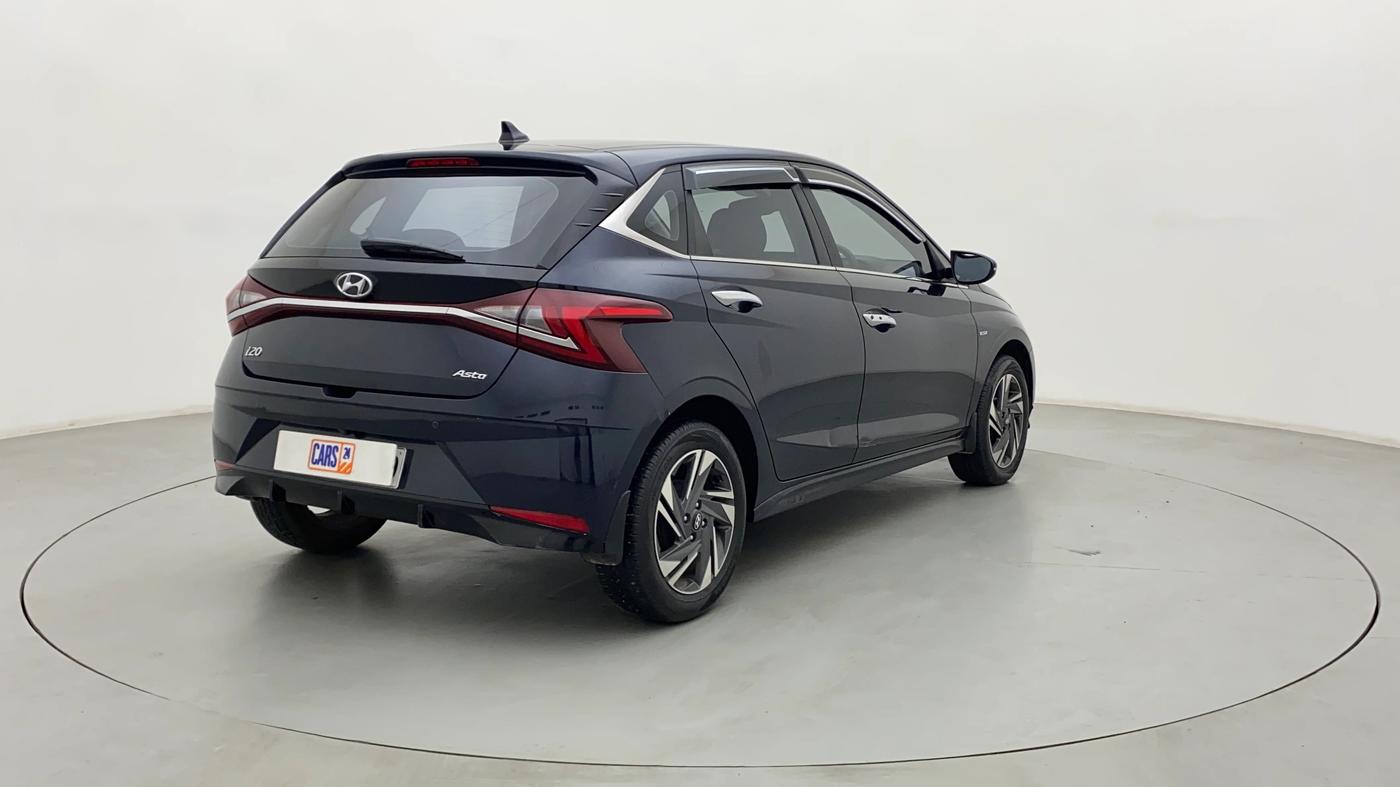 2022 Hyundai NEW I20 ASTA (O) 1.0 TURBO GDI DCT, Petrol, Automatic, 17,921 km, Right Back Diagonal