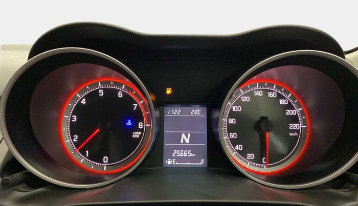 2022 Maruti Swift VXI AMT, Petrol, Automatic, 25,992 km, Odometer Image