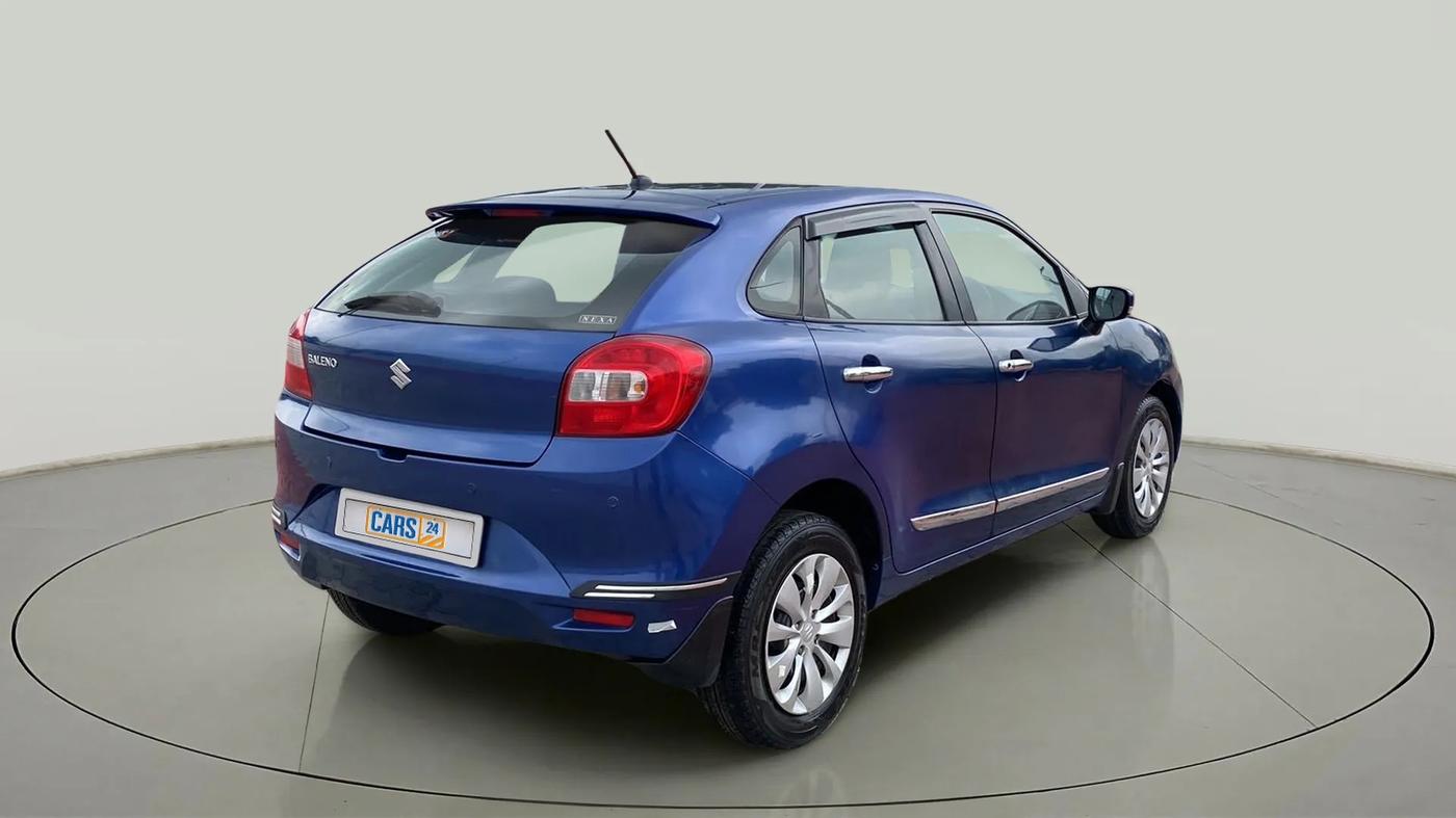 2017 Maruti Baleno DELTA PETROL 1.2, Petrol, Manual, 46,265 km, Right Back Diagonal