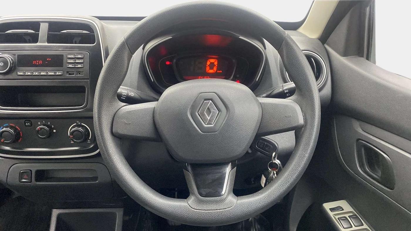 2016 Renault Kwid RXL, Petrol, Manual, 24,156 km, Steering Wheel Close Up