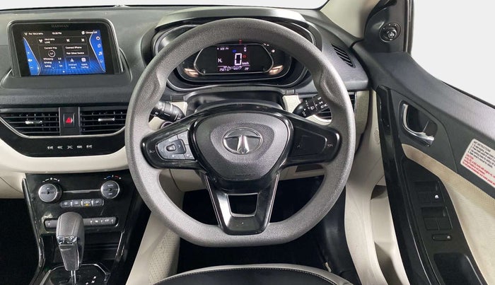 2023 Tata NEXON XZA PLUS DIESEL, Diesel, Automatic, 25,948 km, Steering Wheel Close Up